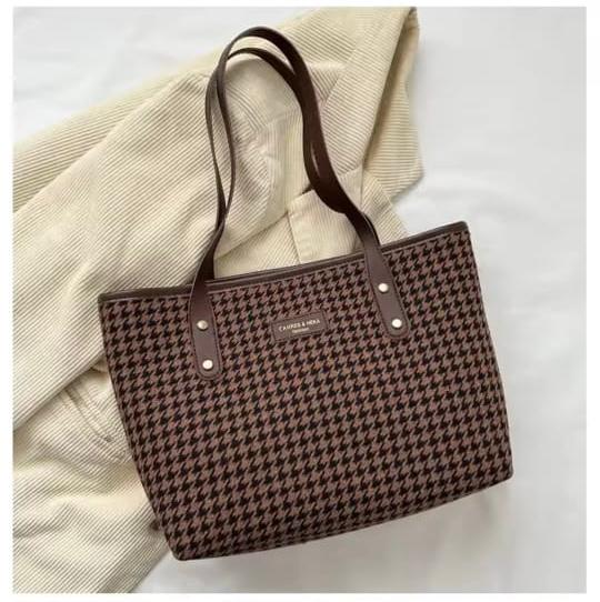 Grameen check tote bag_img_8