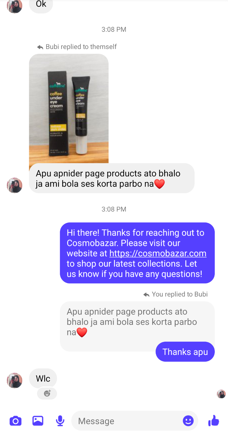Customer review