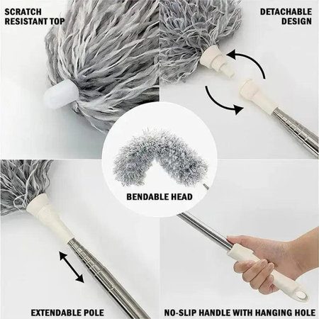 Household Microfiber Duster Cleaner| ৯ ফিট_img_1