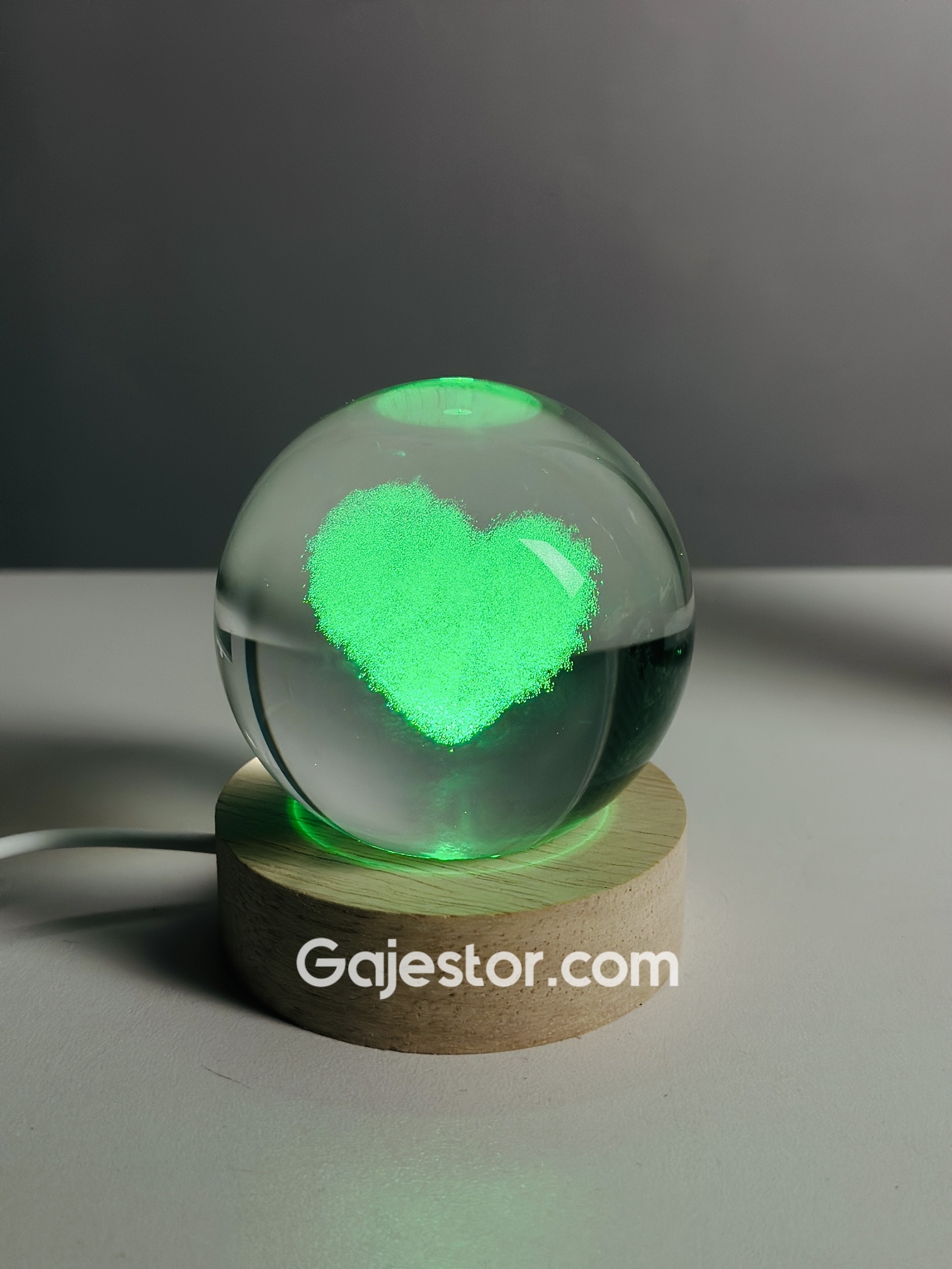 7 colour 3D crystal ball lamp ( love variant )_img_1