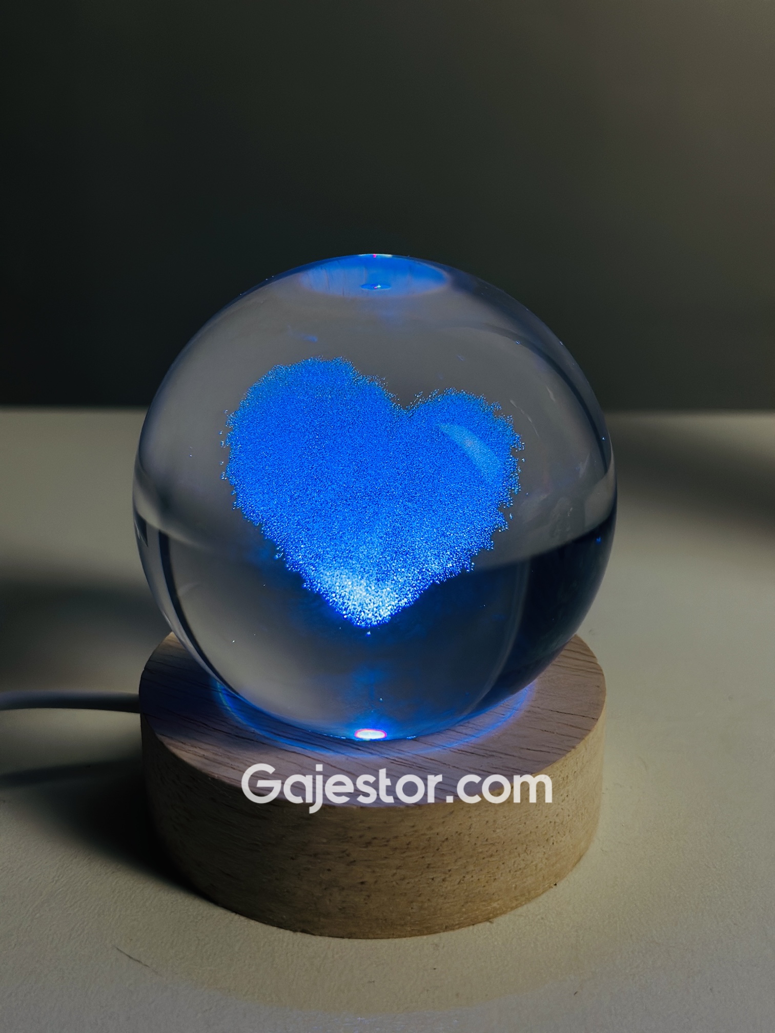 7 colour 3D crystal ball lamp ( love variant )_img_3
