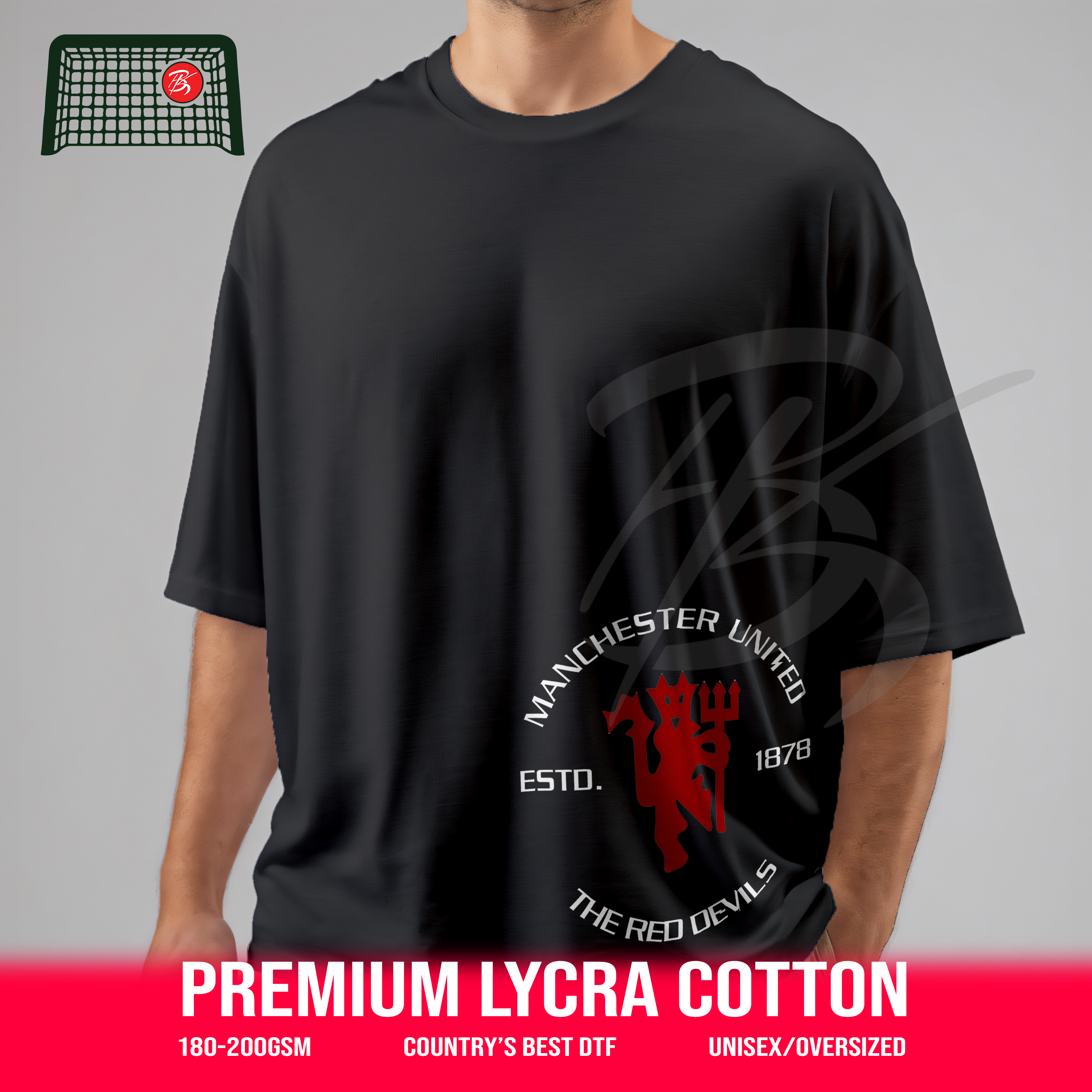Manchester United – Classic Circle Logo Tee