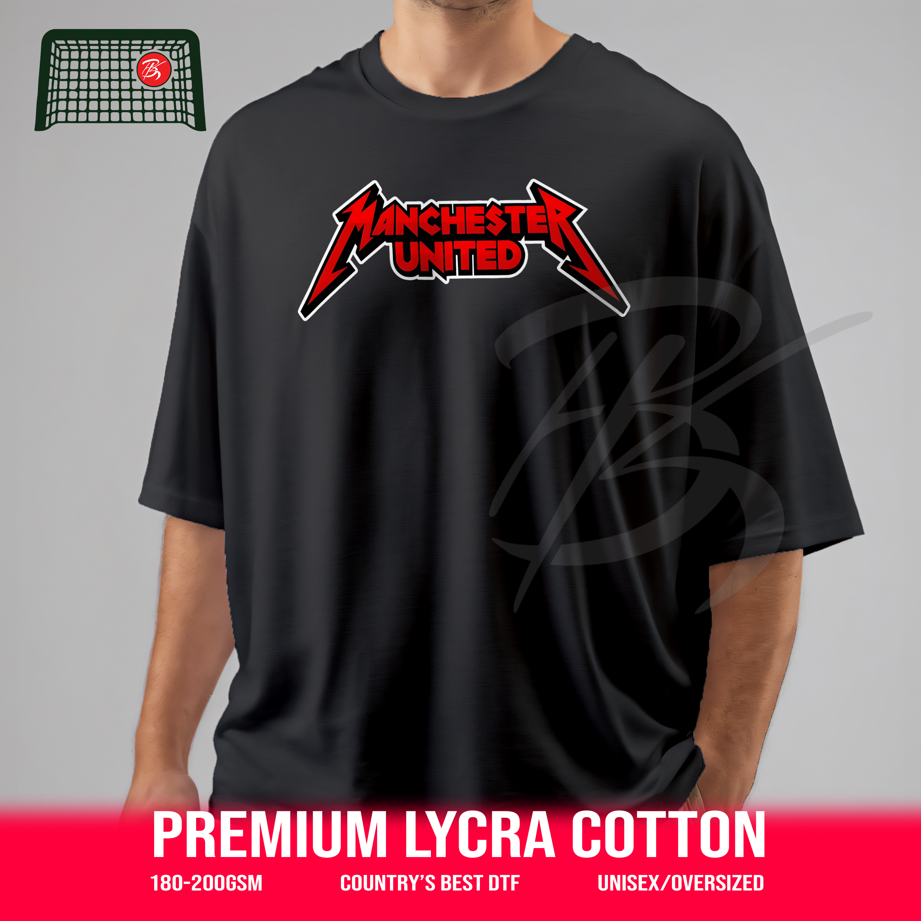 Manchester United – Metallica Font Edition Tee