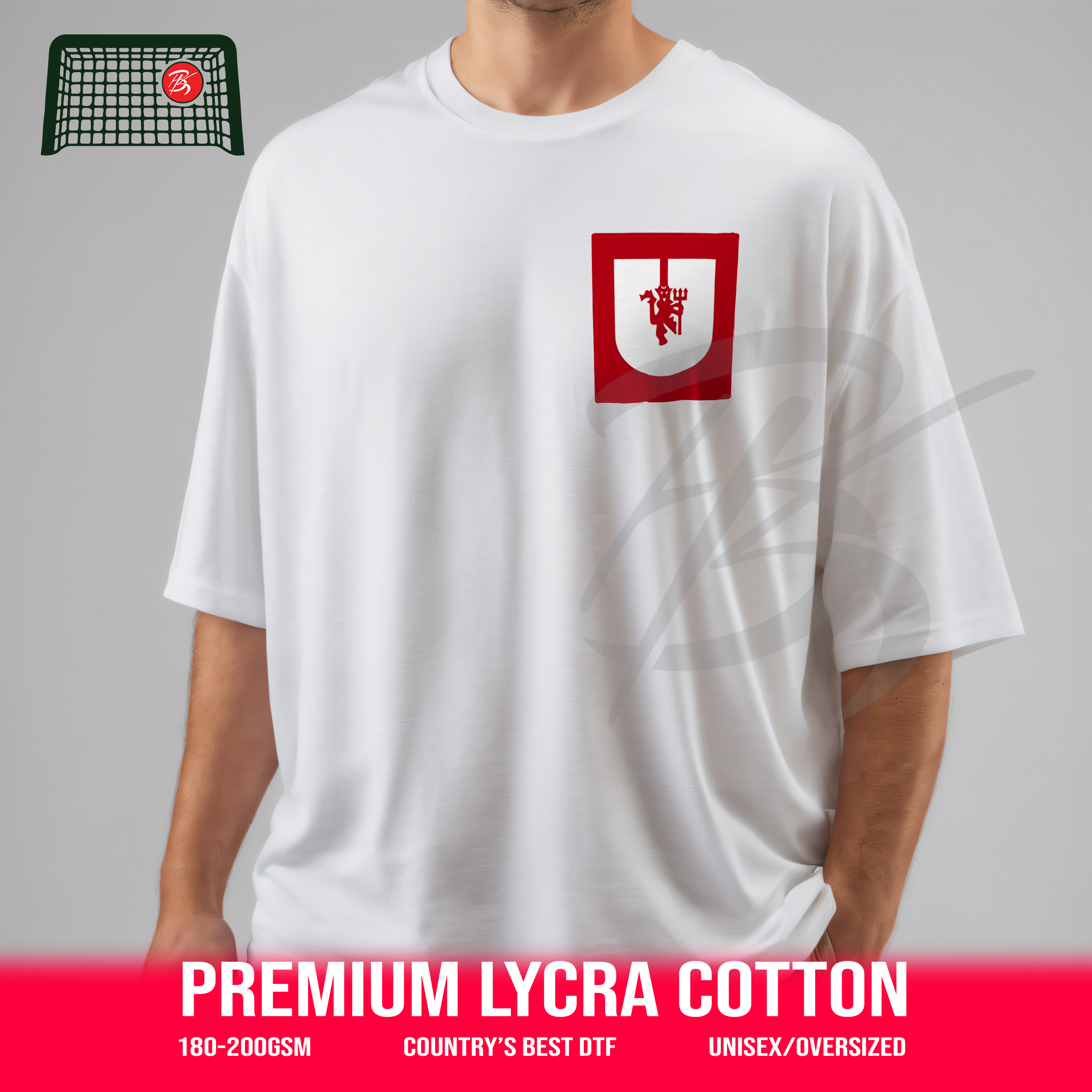 United U-Shaped Logo Tee – Bold & Iconic