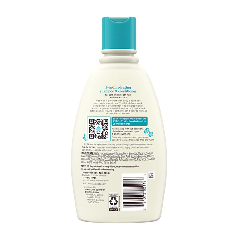 Aveeno Kids 2-in-1 Hydrating Shampoo & Conditioner_img_1