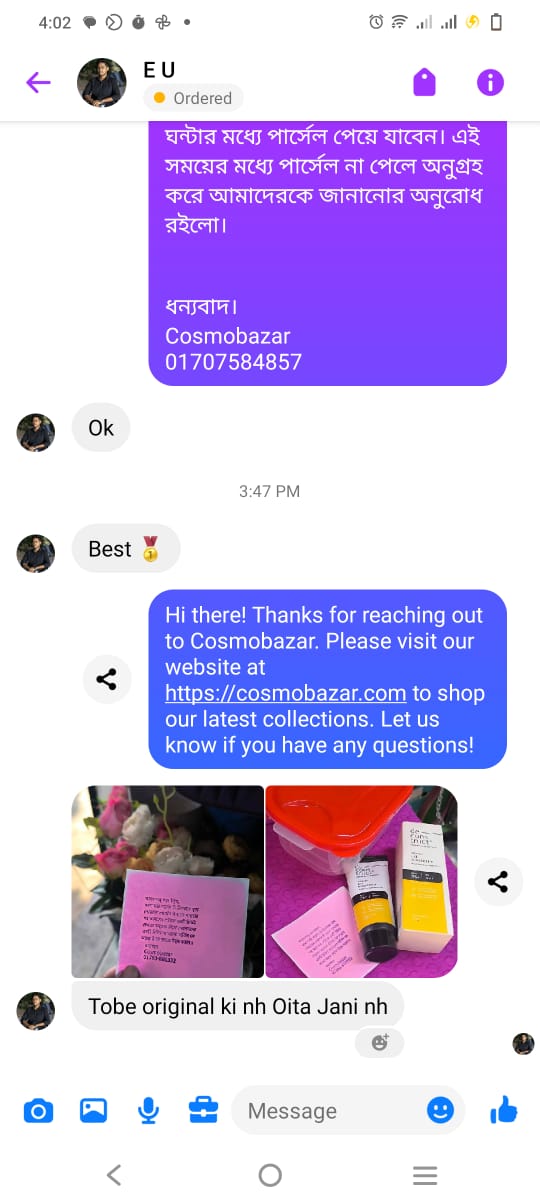 Customer review