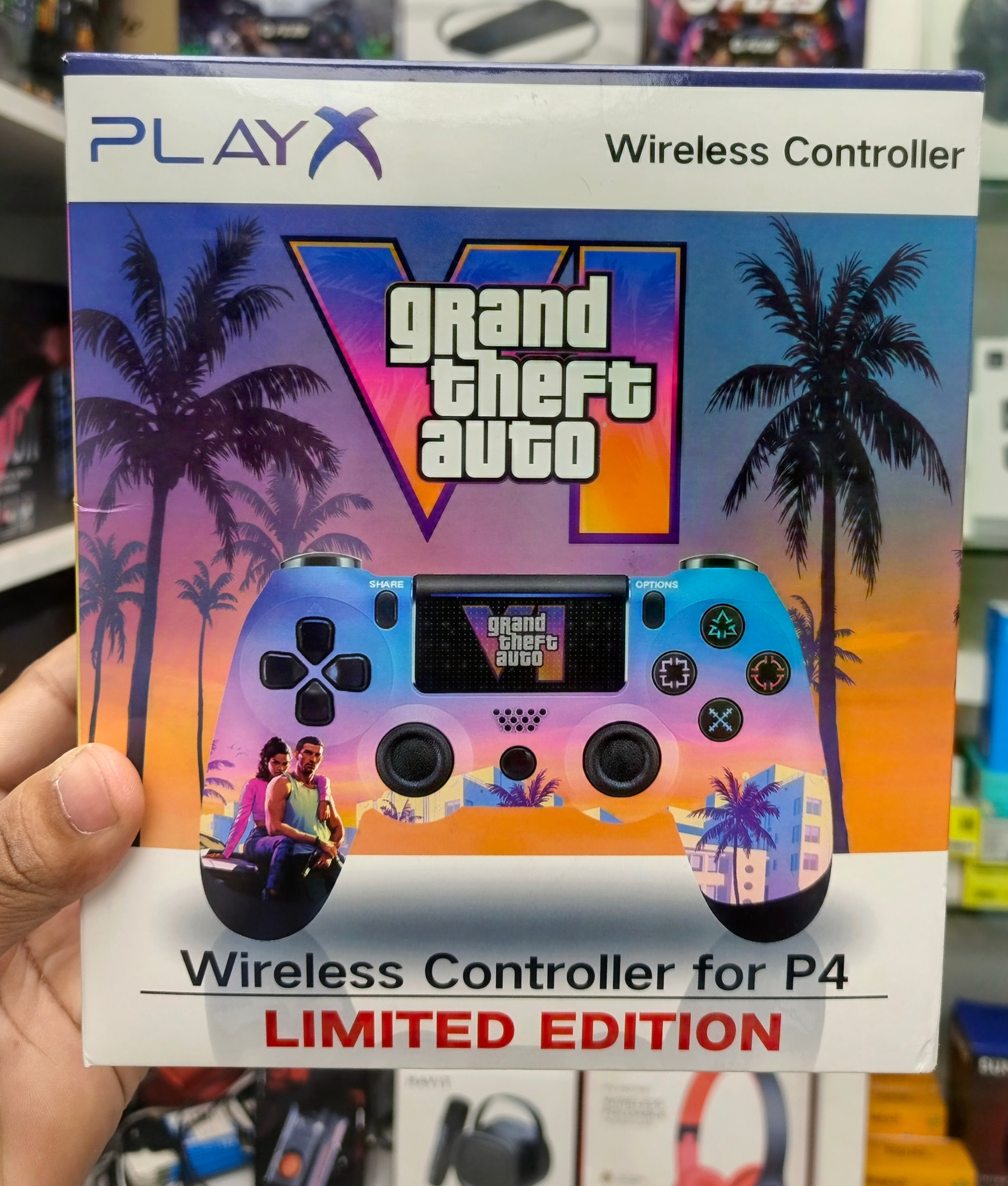 Gta 6 ps4 mastercopy limited edition wireless controller