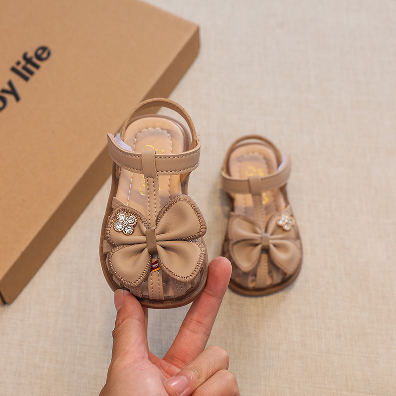 Baby Girls Stone Bowtai Fashionable Sandals ( 6 to 22 months)