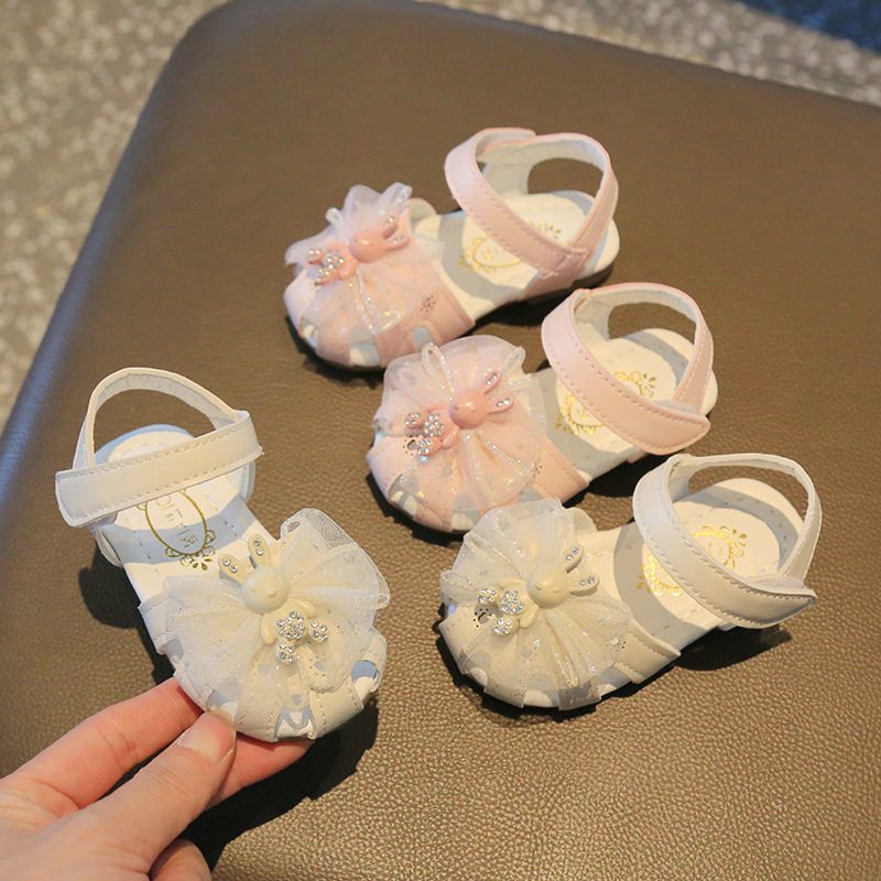 Baby Girls Rabbit Bowtai Fashionable Sandals (6 to 22 months)_img_0