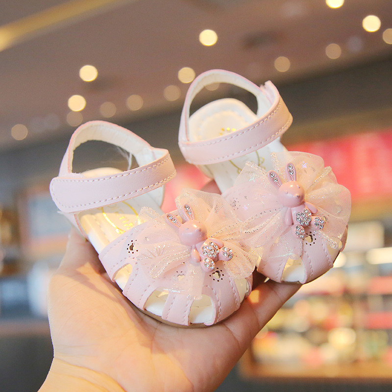 Baby Girls Rabbit Bowtai Fashionable Sandals (6 to 22 months)