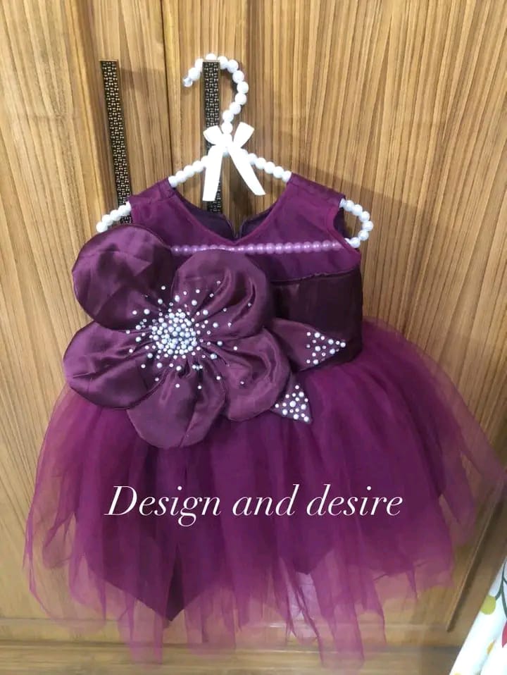 Fluffy butterfly tutu dress