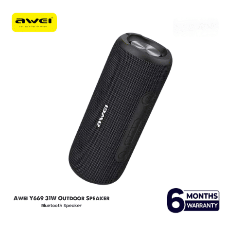 Awei Y669 Bluetooth Waterproof Outdoor Dual Speaker (31W)_img_1
