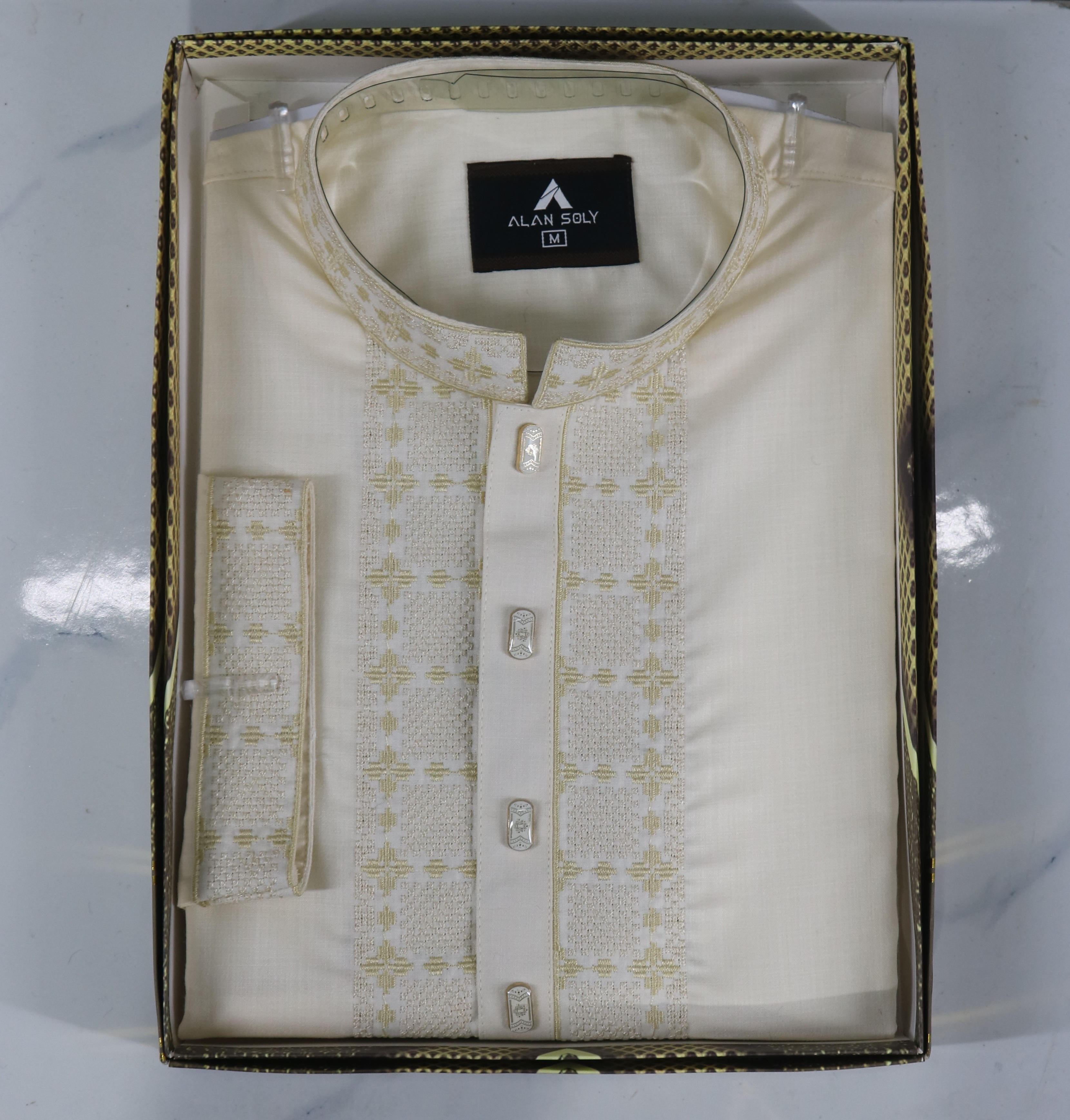 Embroidered Cotton Elegance