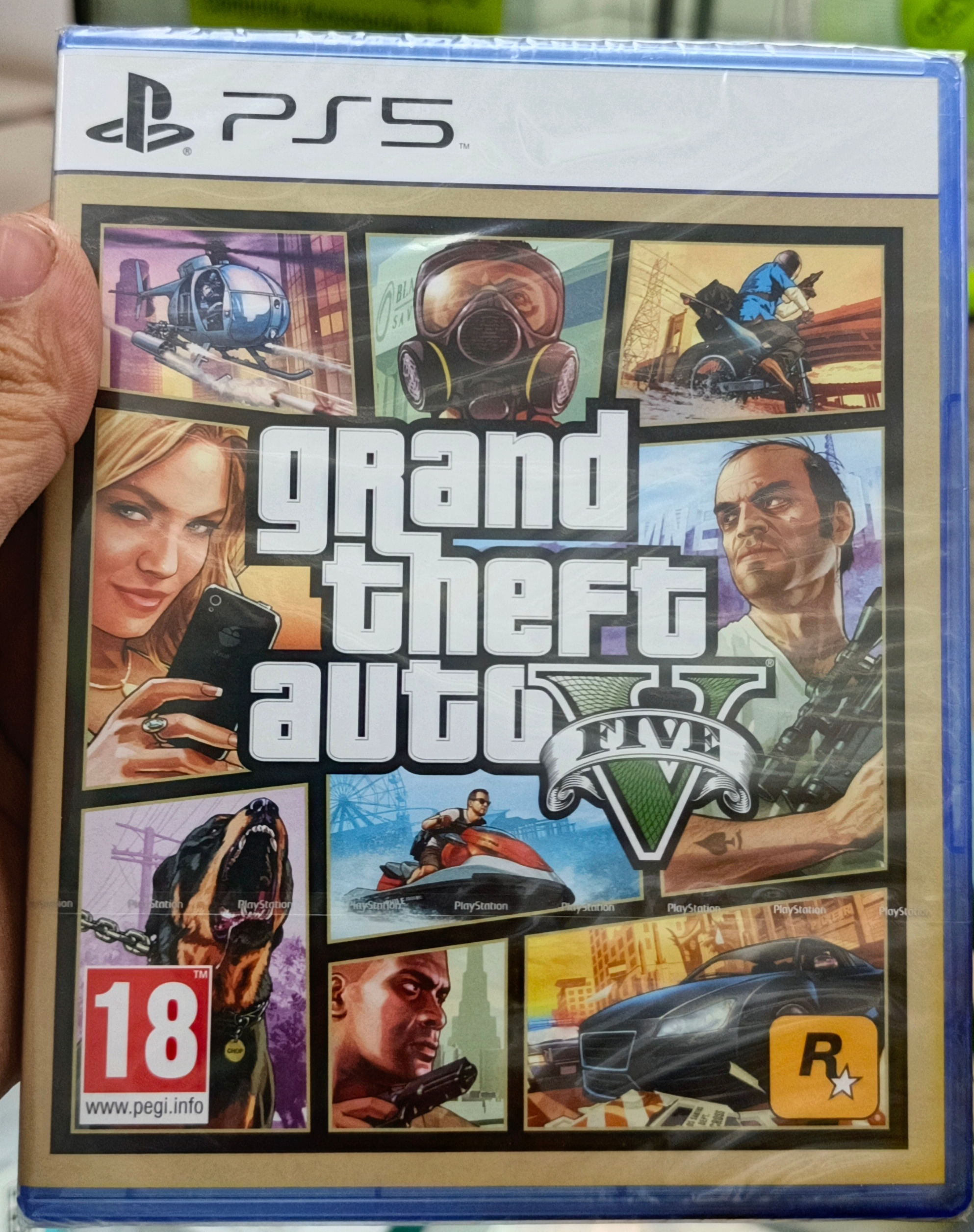 Grand theft auto v ps5 game cd_img_0