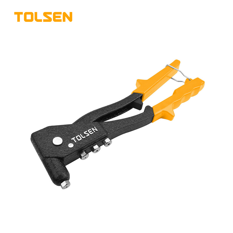 TOLSEN 43003 Hand Riveter, 10.5" (265mm), Aluminium Body, For Aluminium Rivets, Includes Nozzle Wrench | Model: 43003_img_0
