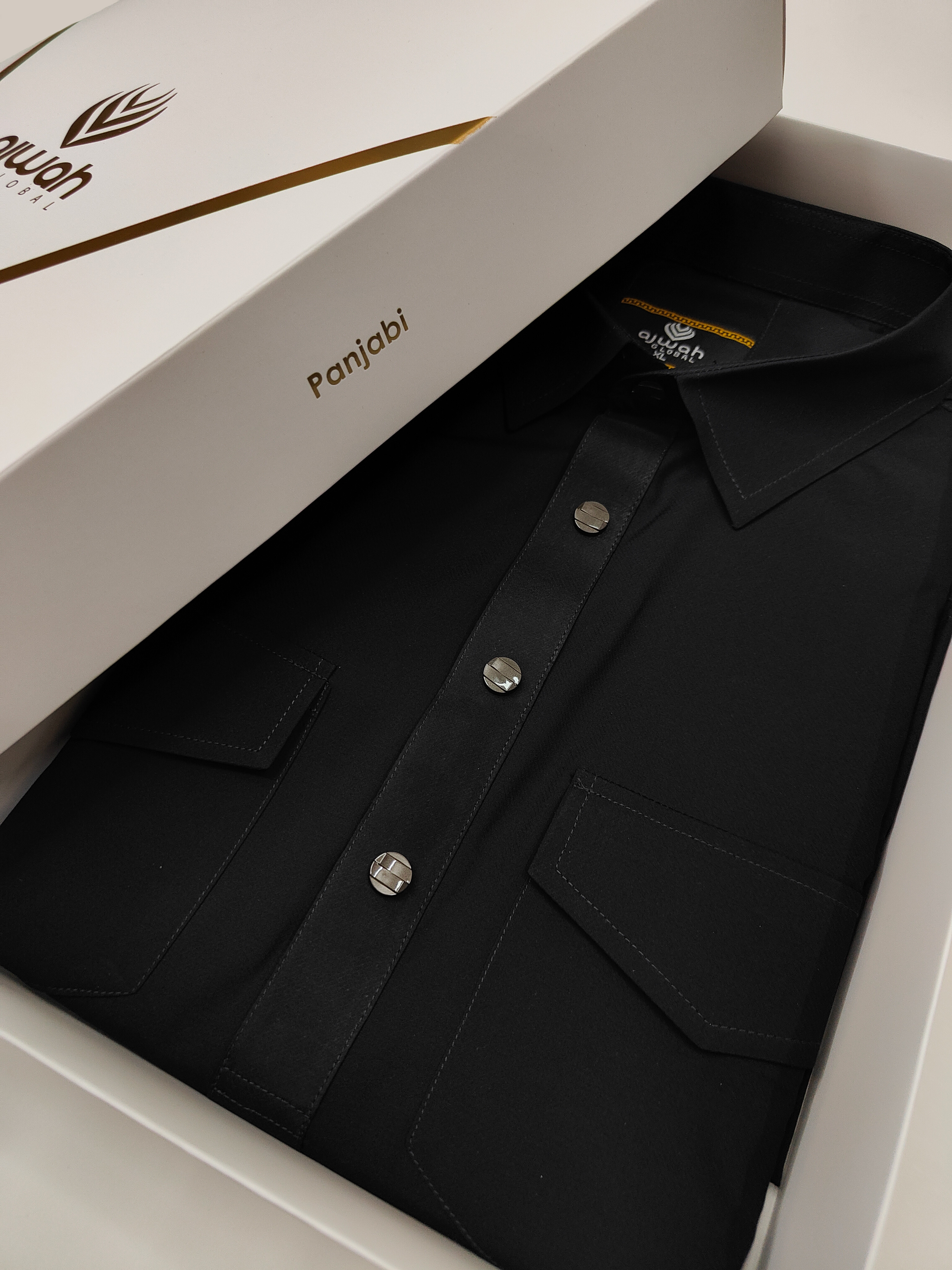 Ajwah Premium Kabli Panjabi – Black Edition_img_1