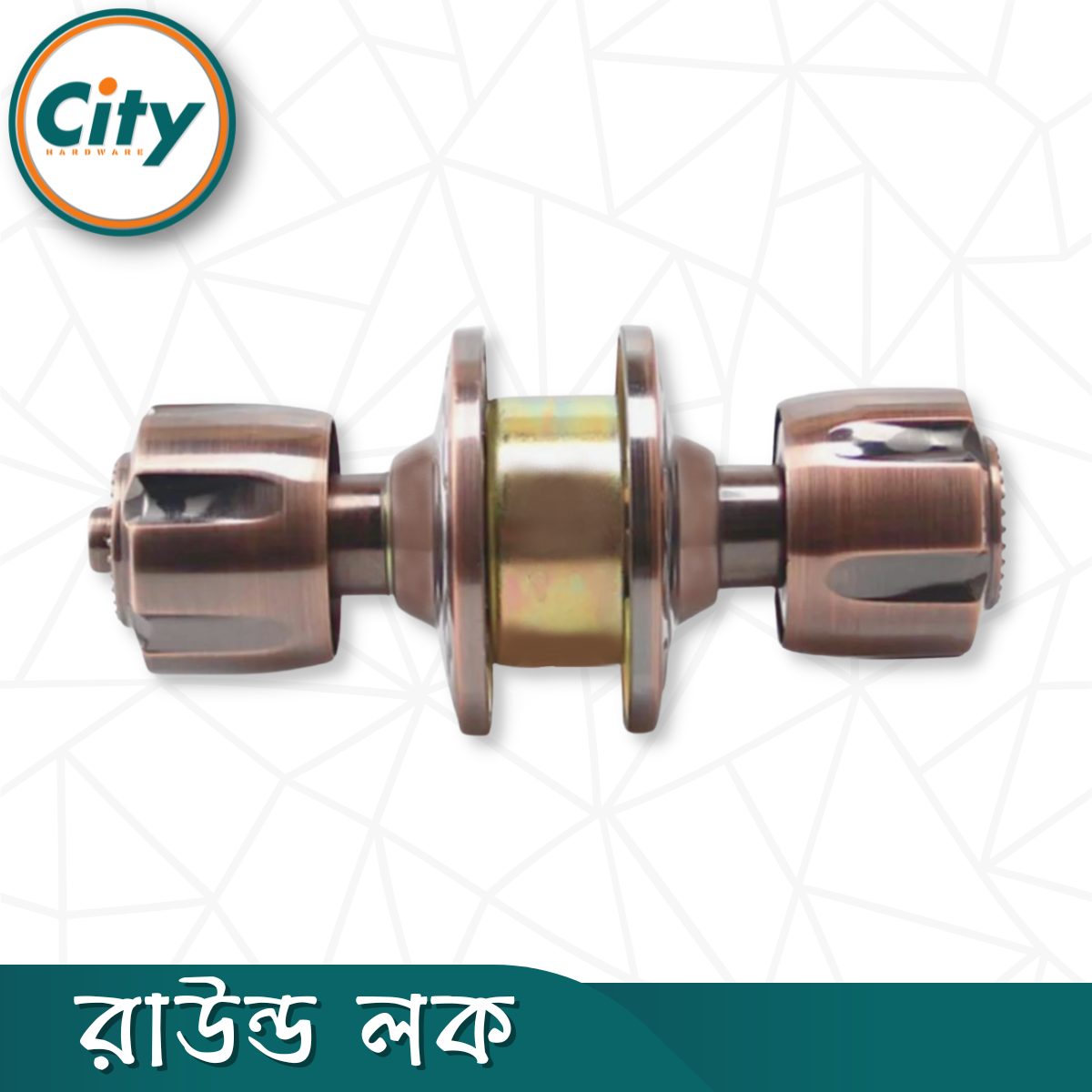 প্রিমিয়াম মানের রাউন্ড লক উচ্চ সুরক্ষা রাউন্ড লক রুম ডোর নব অ্যান্টিক রঙের দরজার লক_img_2
