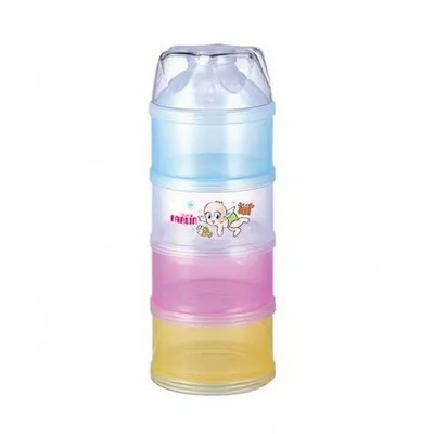 Farlin Milk Powder Container Mixed Color 4 layer