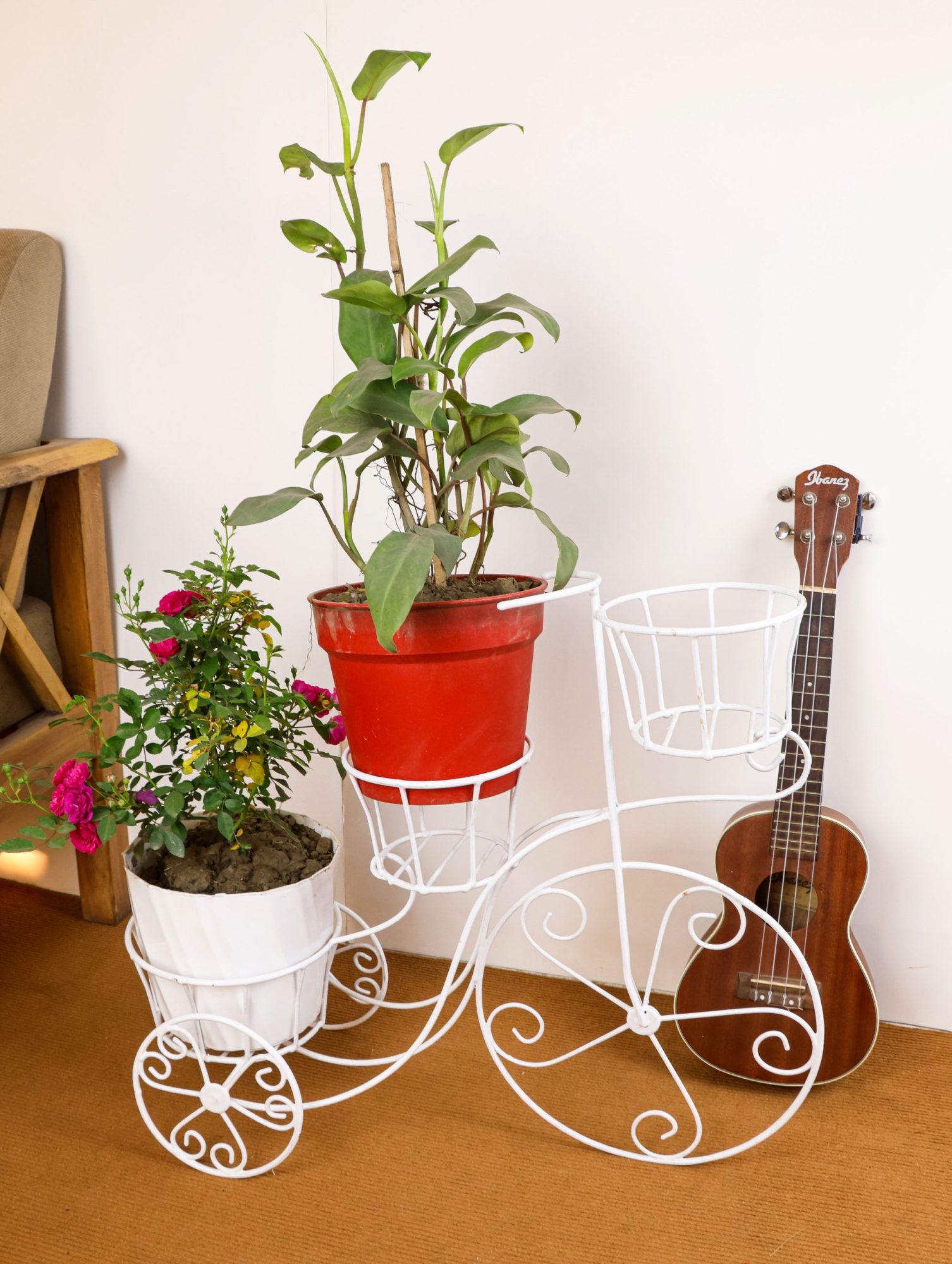 Metal Flower cycle stand | মেটাল সাইকেল ফ্লাওয়ার স্ট্যান্ড