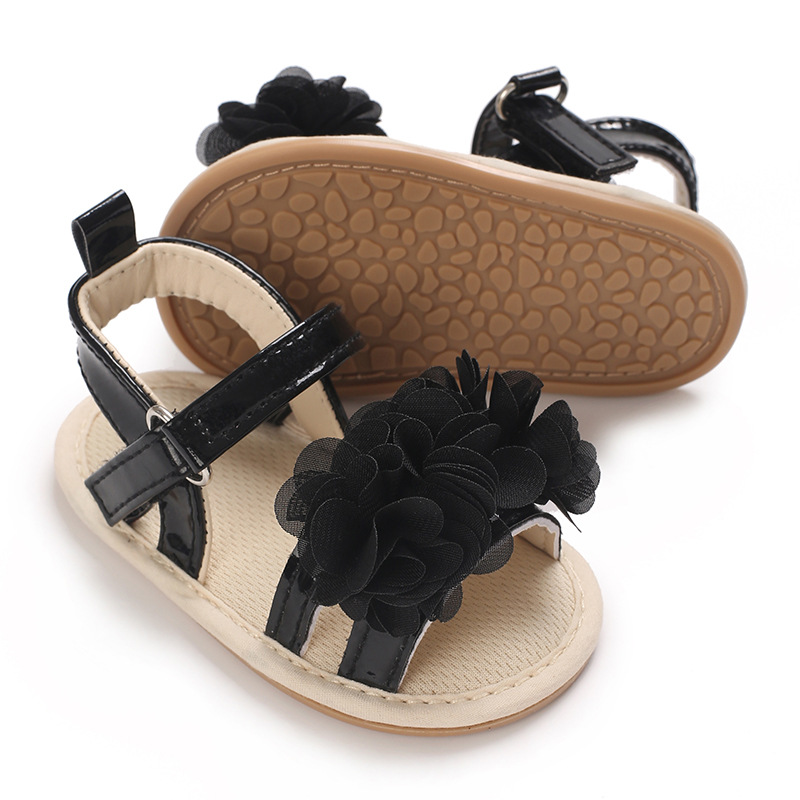 Baby Girls Anti Slip Sole Flower Sandals ( 6-18 months)_img_2