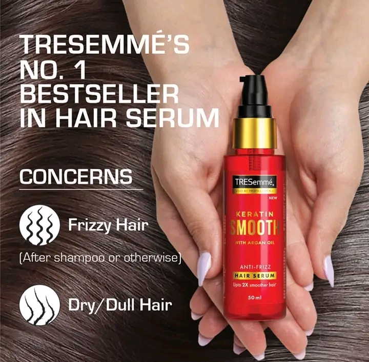 TRESemme Keratin Smooth Anti-Frizz Hair Serum With Argan Oil - 50ml