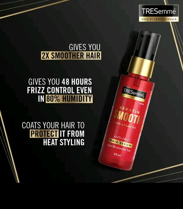 TRESemme Keratin Smooth Anti-Frizz Hair Serum With Argan Oil - 50ml_img_1