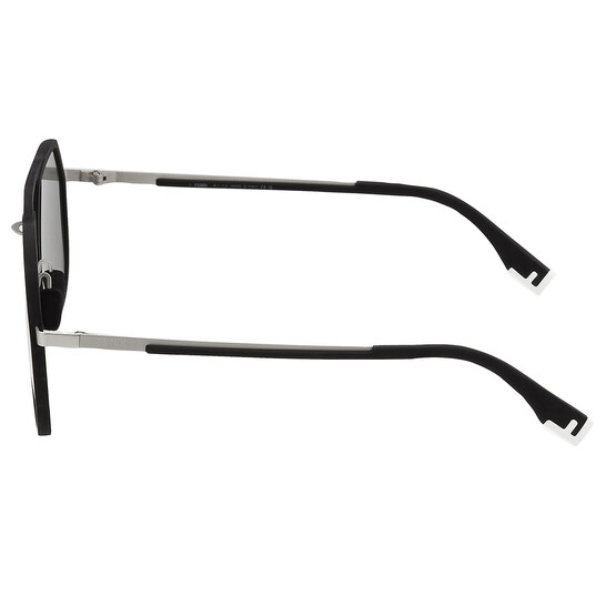 FENDI  SUNGLASSES -BLACK & SILVER FE40041U02C 55 17 (SUN161)_img_1
