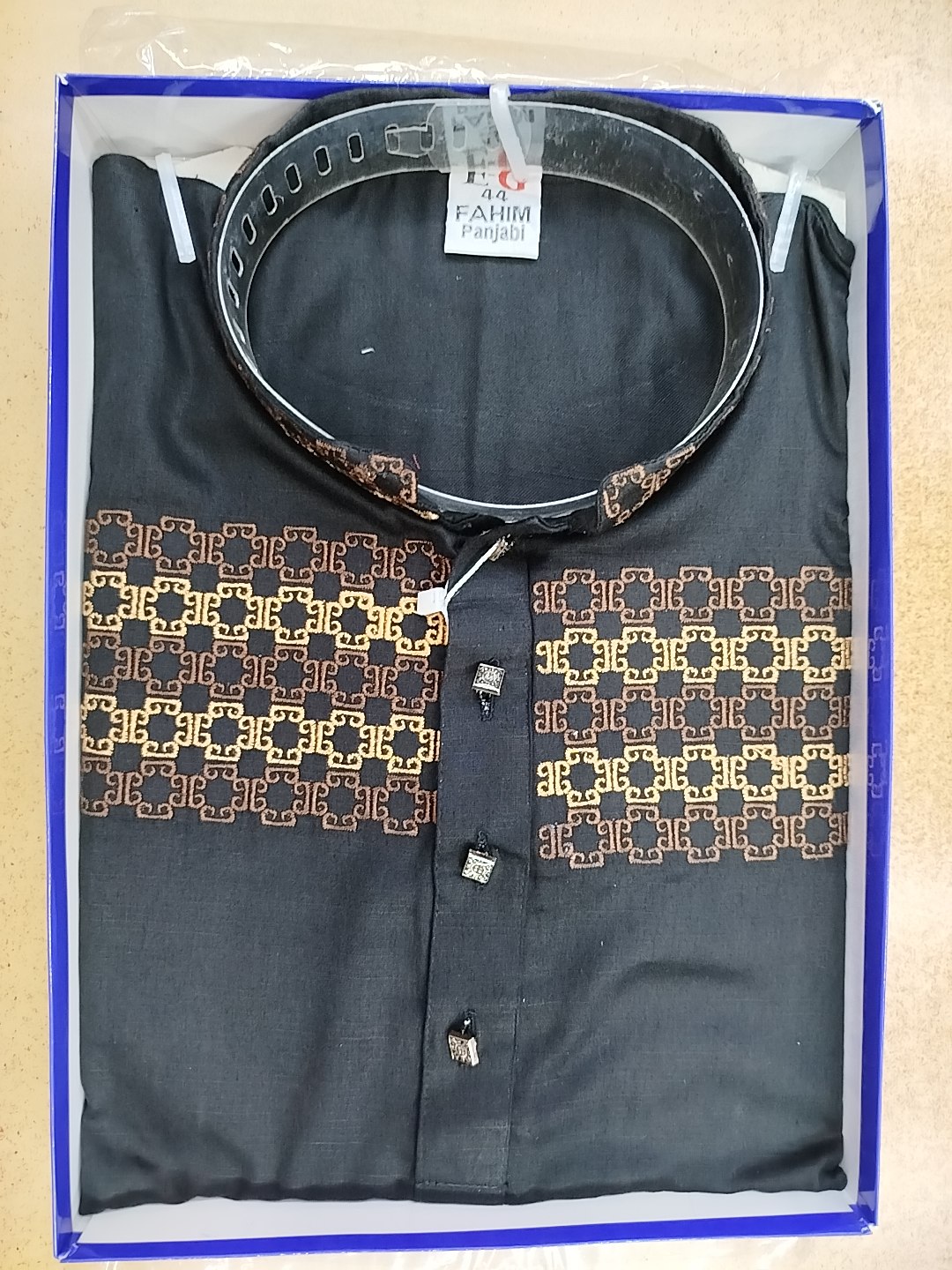 Gent's Premium Black Colour Panjabi