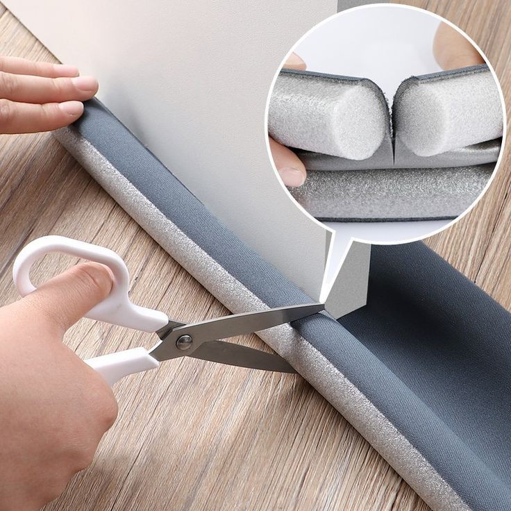 Door draft stopper