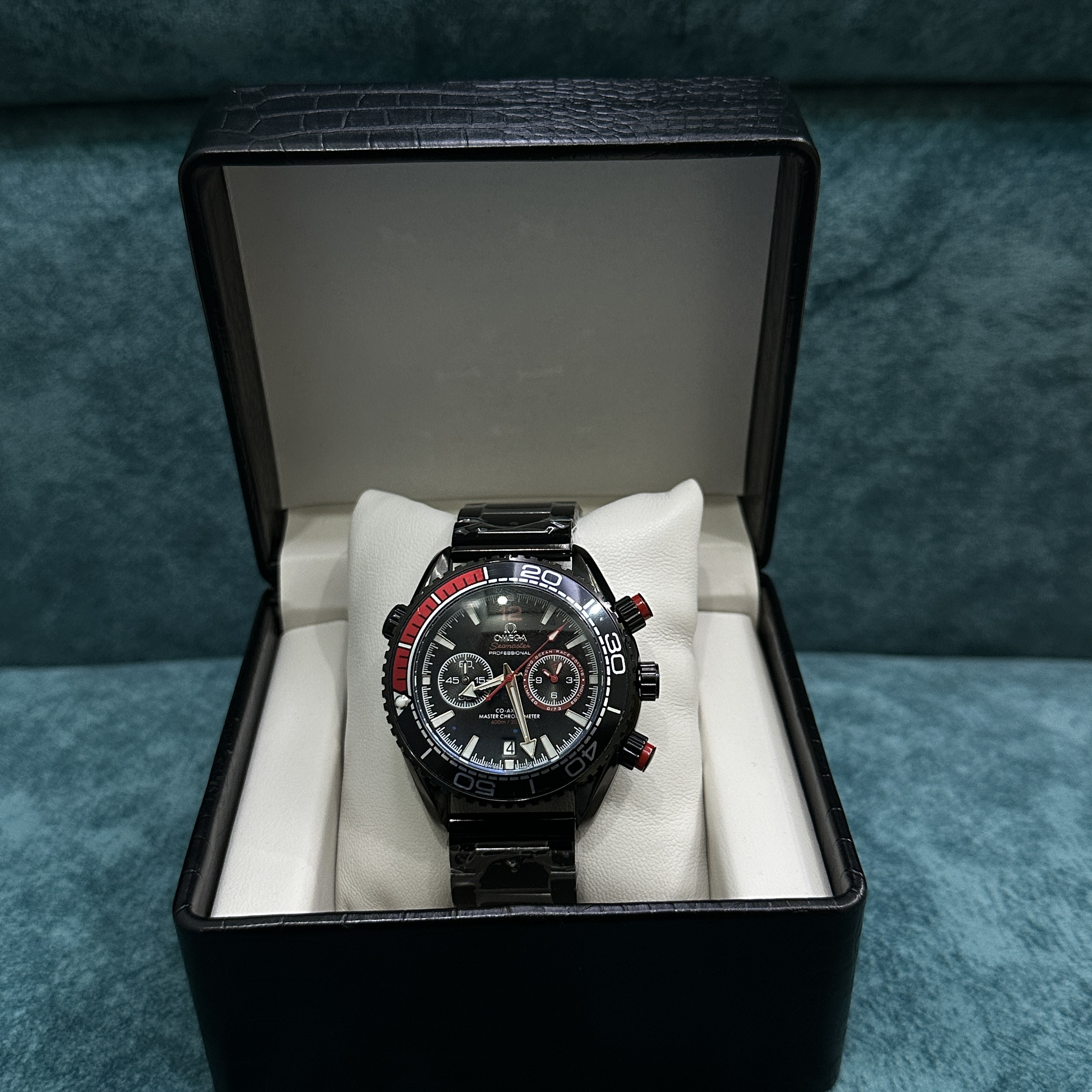 Omega Seamaster Planet Ocean 600M - Black & Red