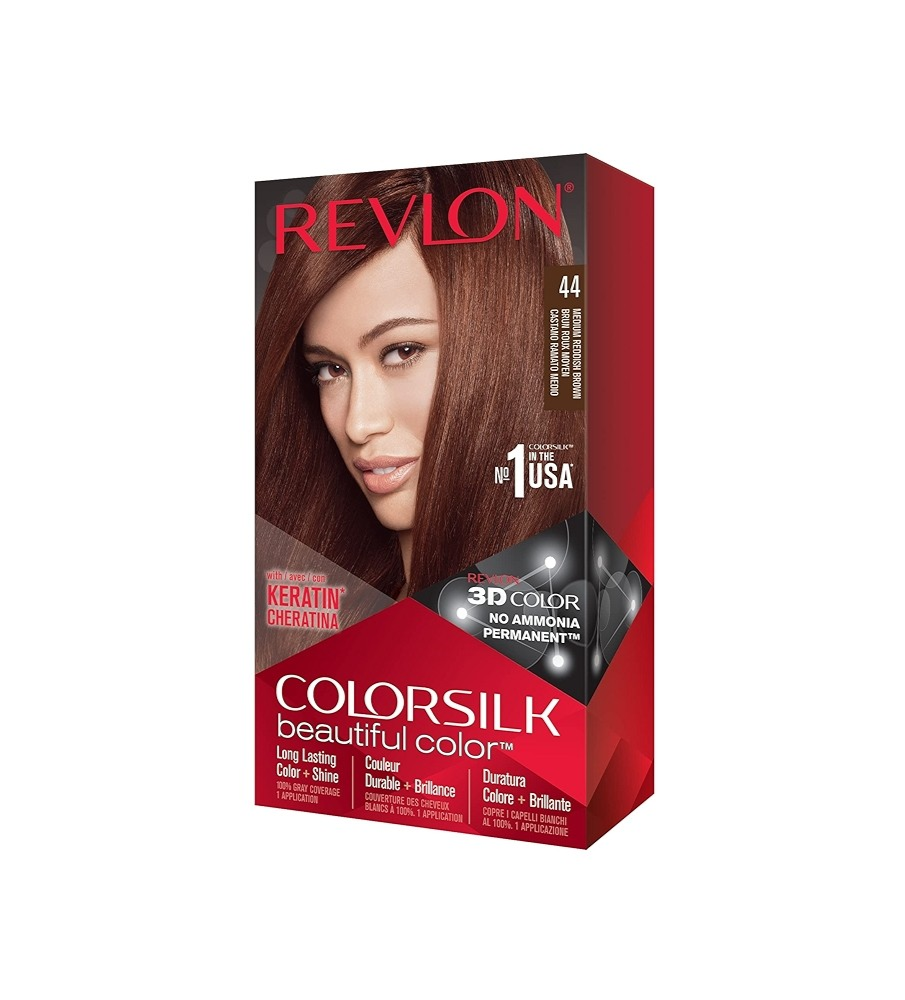 Revlon Colorsilk Beautiful Hair Color - 44 Medium Reddish Brown