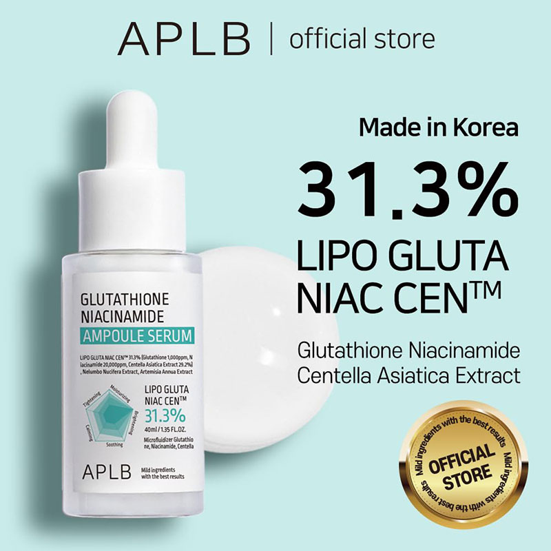 APLB Glutathione Niacinamide Ampoule Serum – 40ml_img_1