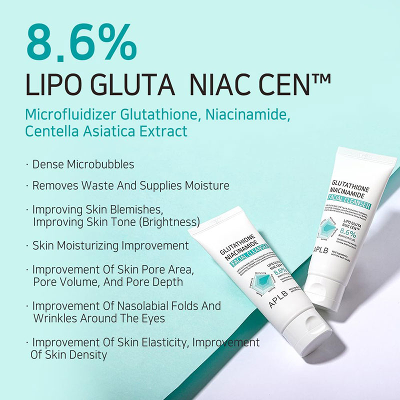 APLB Glutathione Niacinamide Facial Cleanser – 80ml_img_1