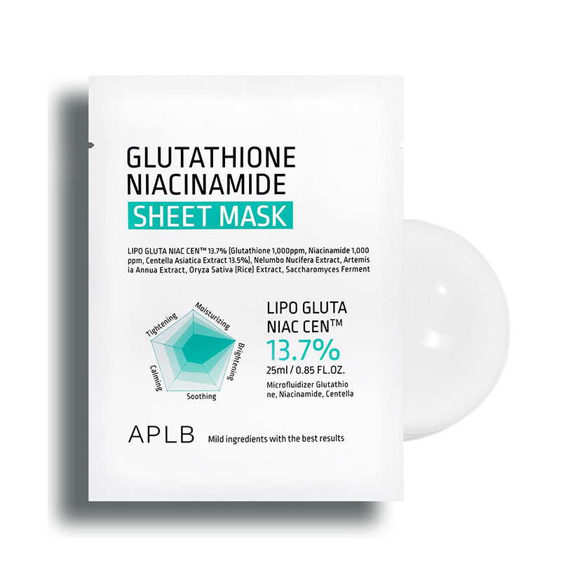 APLB Glutathione Niacinamide Sheet Mask_img_0