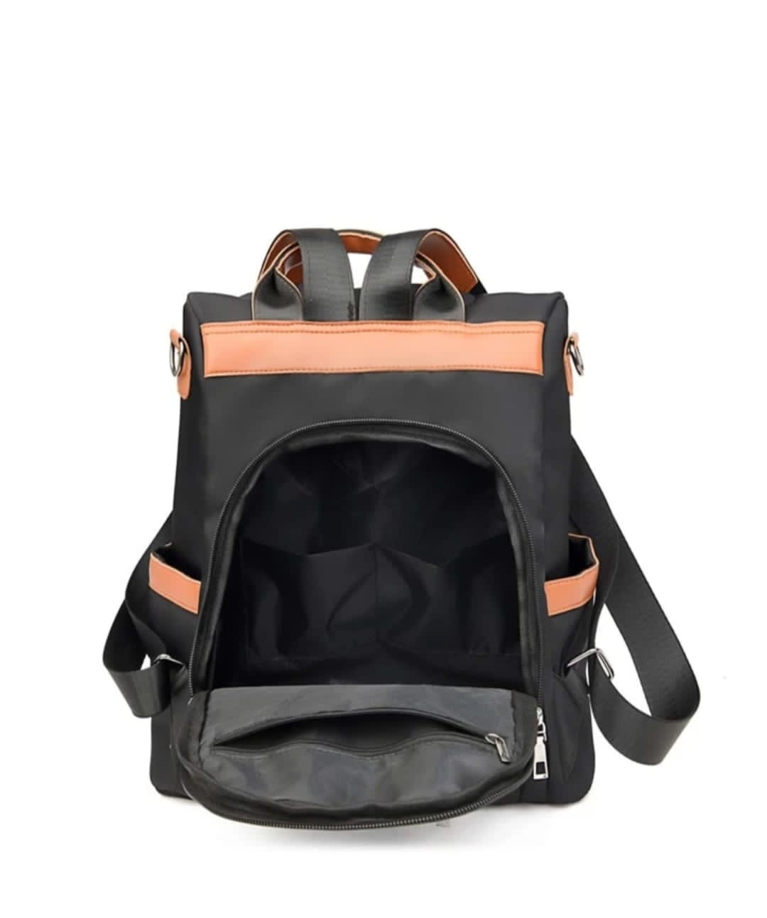 Casual Oxford Backpack Women Black Waterproof Nylon School Bags for Teenage Girls High Quality_img_4
