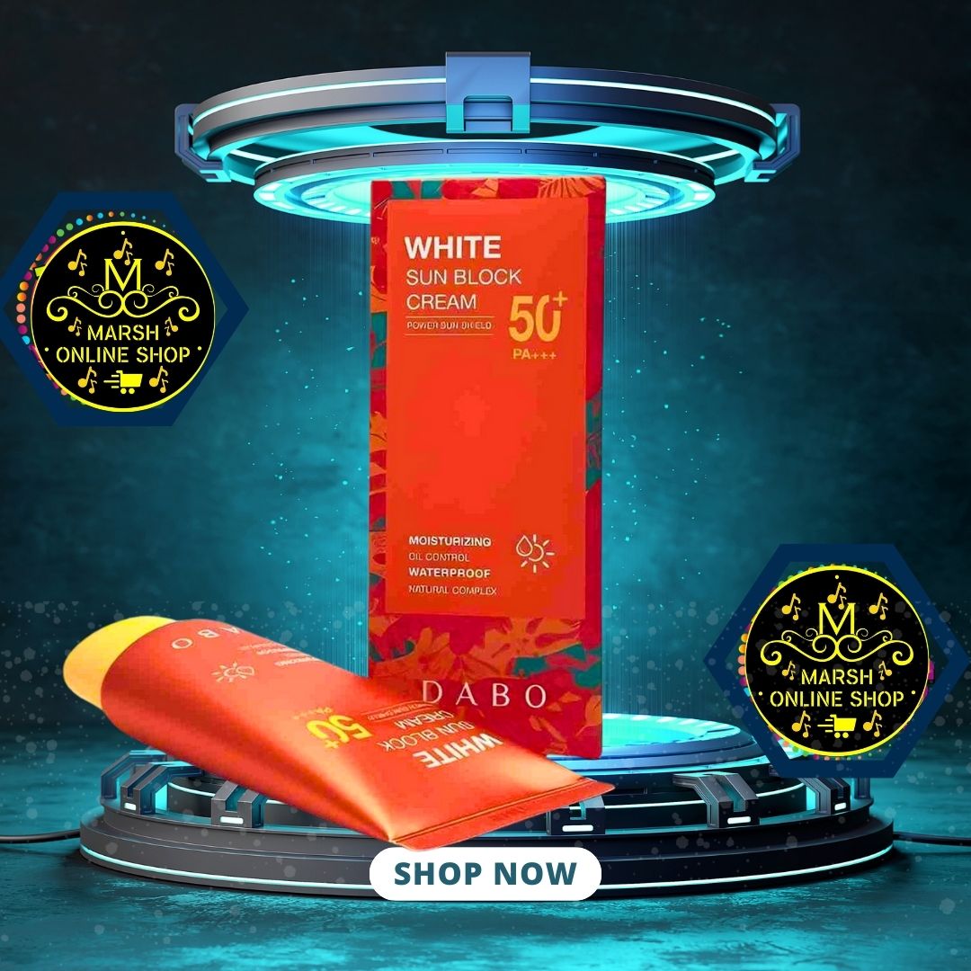 👉🔰DABO White Sunblock Cream Power Sun Shield 50+ PA+++ (70ml)_img_3