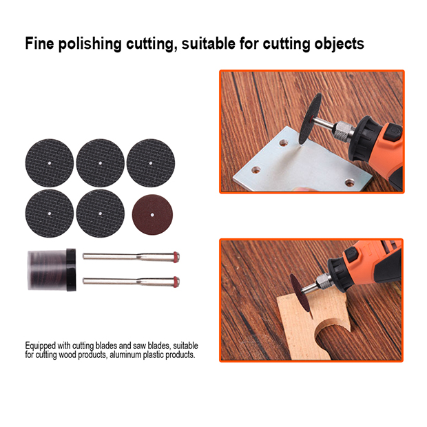 HARDEN 752912 130W 211Pcs Rotary Grinder Set, Hand Power Small Mini Grinder Kit Portable Hobby Rotary Electric Grinder Tool Set 752912_img_9