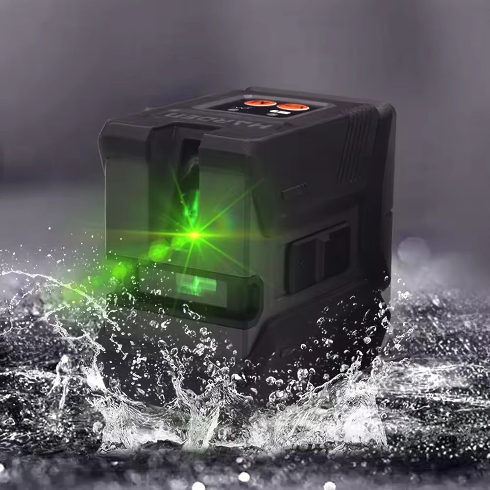 HARDEN 10M Green Beam Laser Level Self-Leveling Cross Line Laser Level 581002_img_3