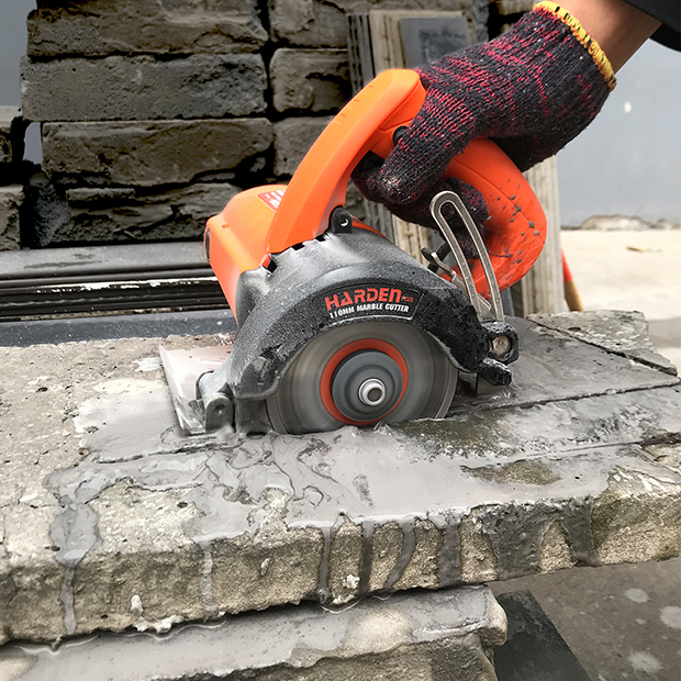 HARDEN 751512 1250W Marble Cutter Power Tool Small 115mm Portable Electric Concrete Marble Cutter Model: 751512_img_1