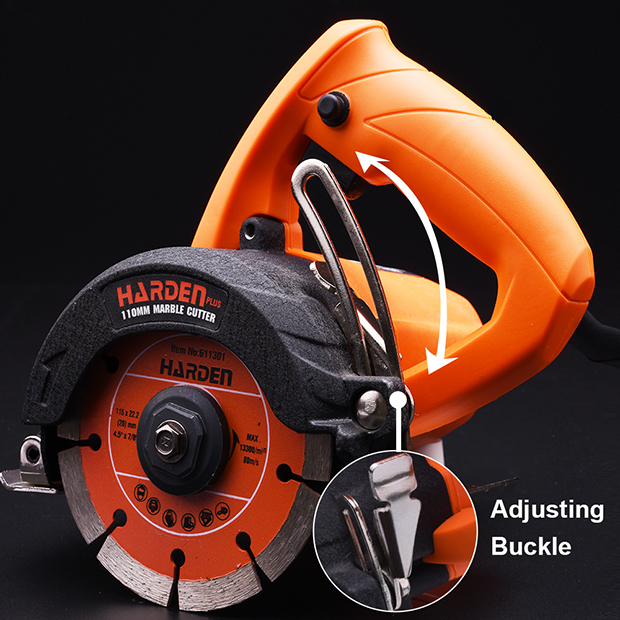 HARDEN 751512 1250W Marble Cutter Power Tool Small 115mm Portable Electric Concrete Marble Cutter Model: 751512_img_3