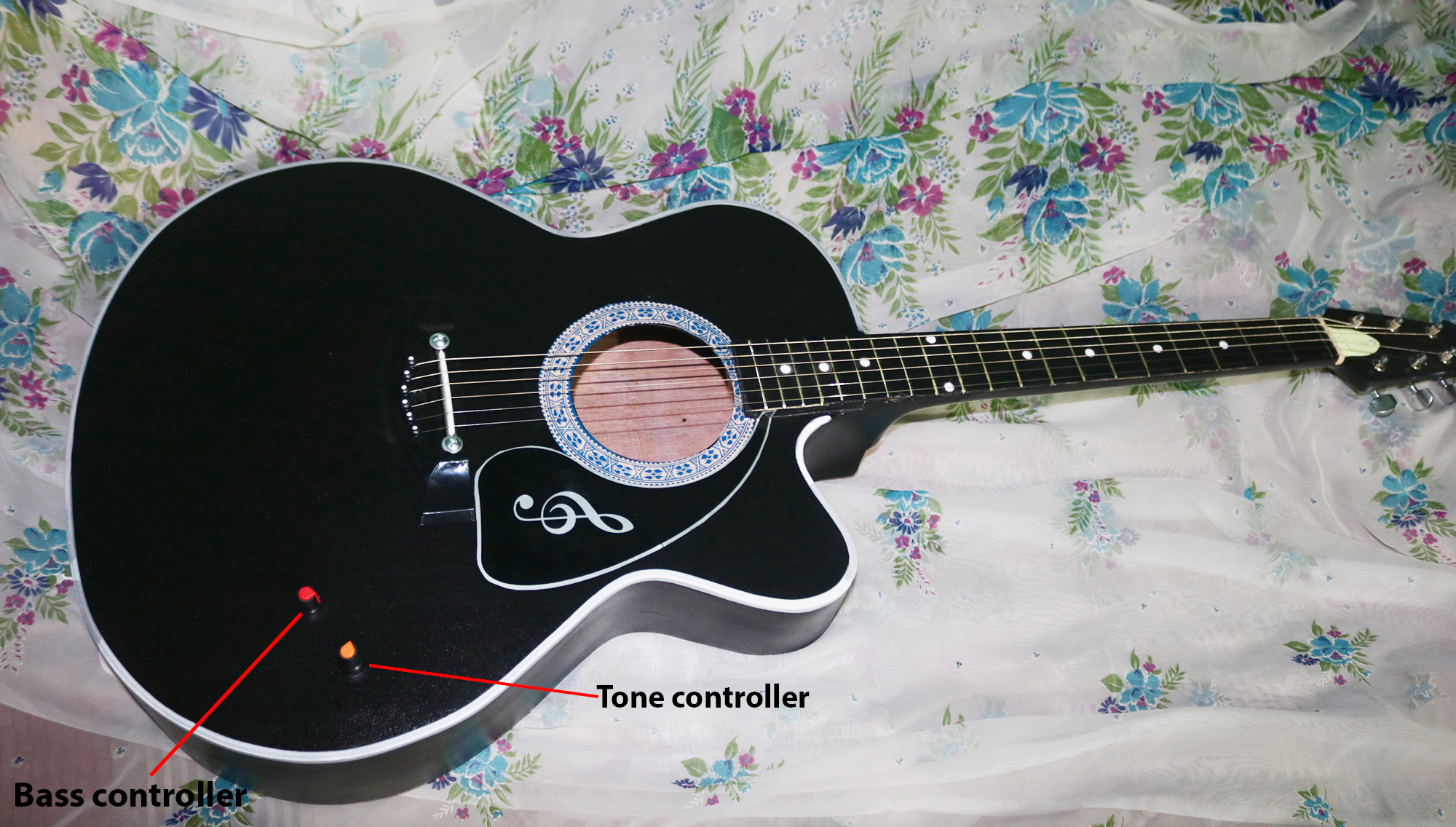 Acoustic Guitar with volume controller system 40 Beginner Guitar For Learners-