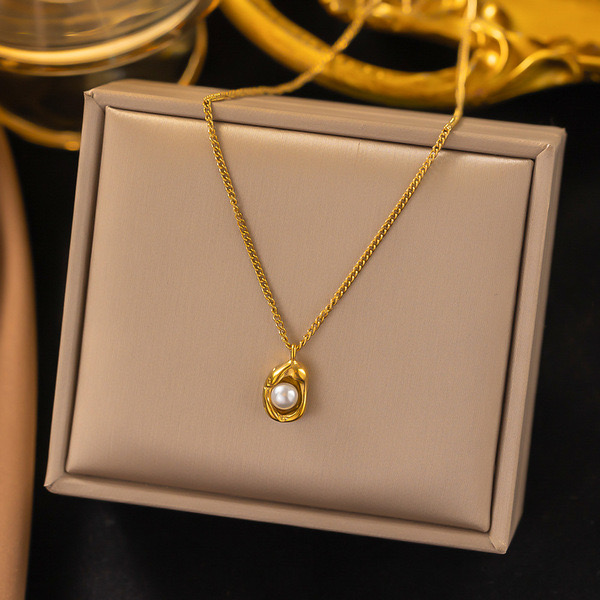 Bean pearl pendant_img_2