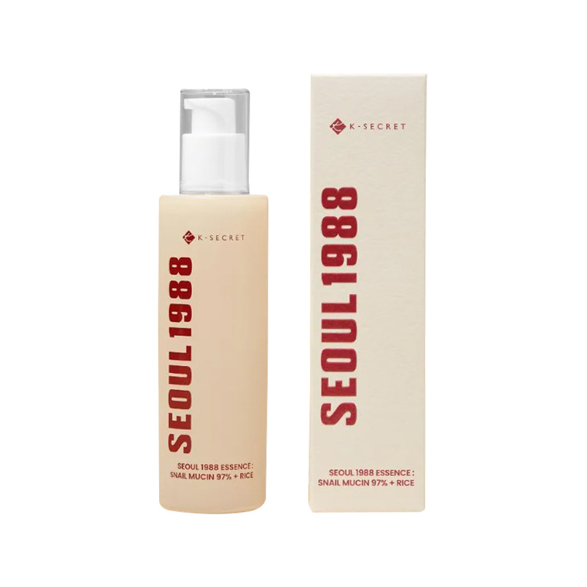 KSECRETSEOUL 1988 Essence : Snail Mucin 97% + Rice 100ml_img_5