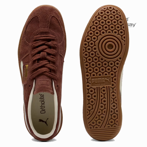 Puma Palermo in Dark Brown and White_img_4