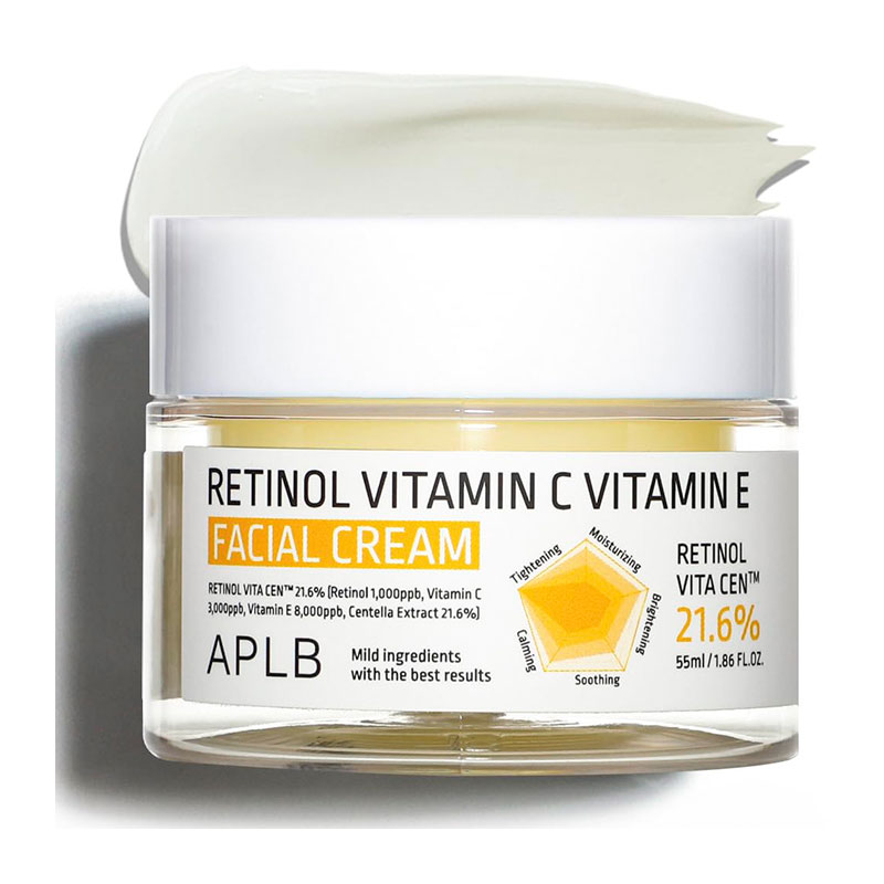 APLB Retinol Vitamin C Vitamin E Facial Cream – 55ml