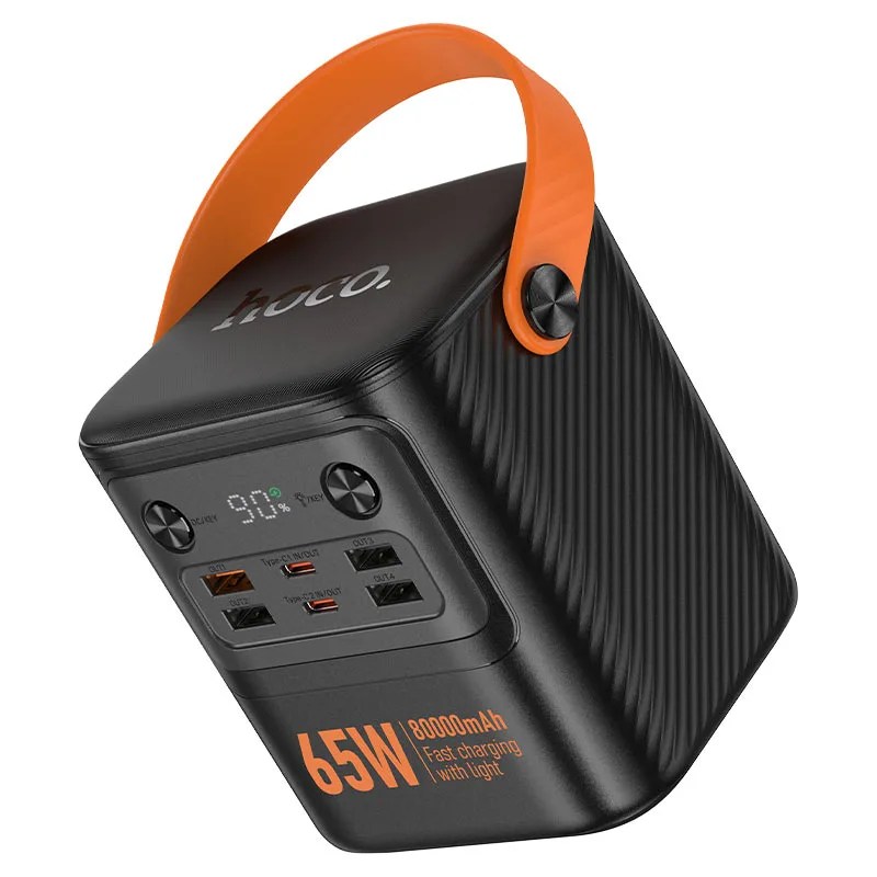 J152 Pro 80000mAh Power Bank | 65W PD Fast Charging | LED Lamp