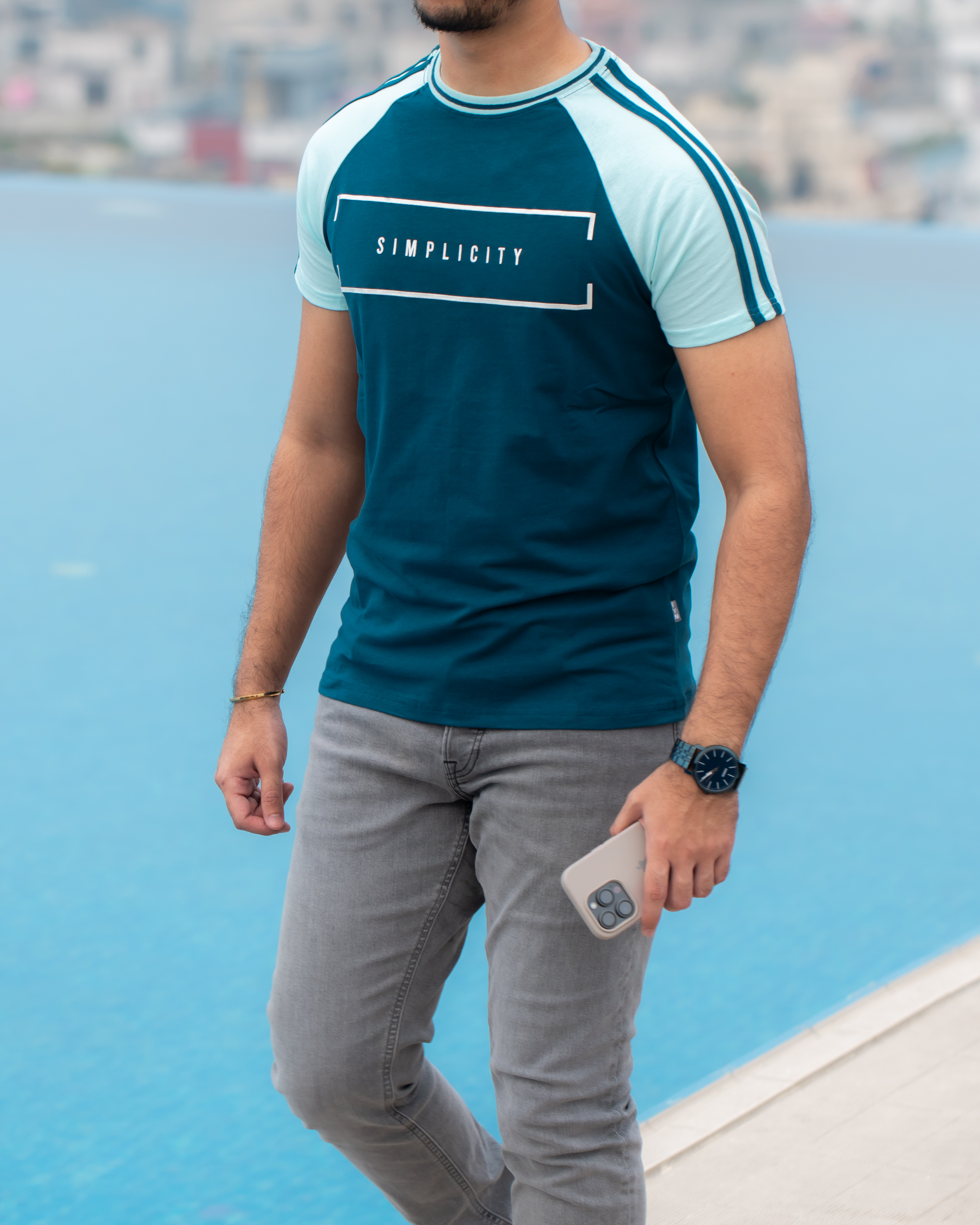 Premium Raglan Cut T-shirt - Serne SIMPLICITY_img_1