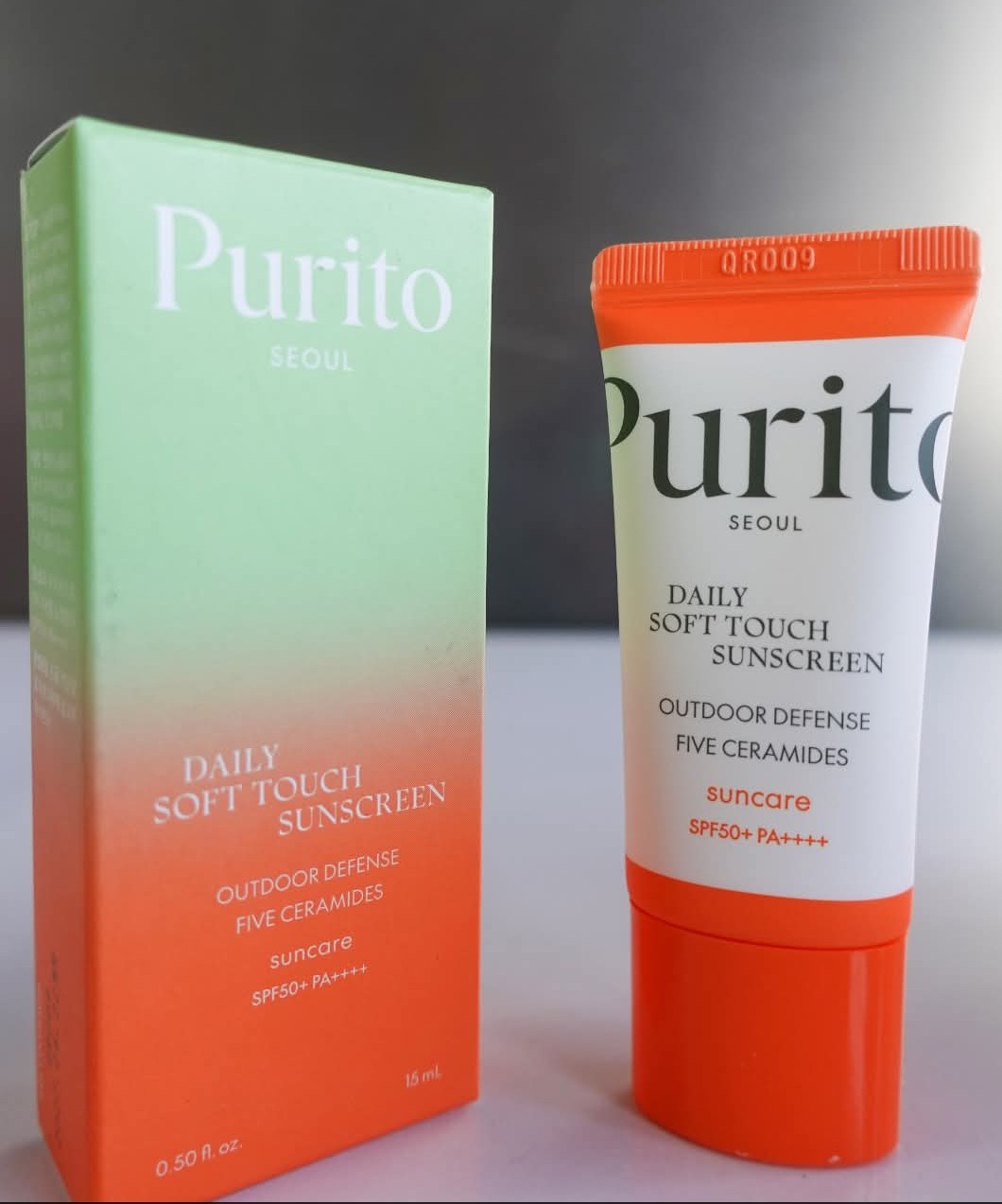 Purito Seoul Daily Soft Touch Sunscreen SPF 50+ PA++++15ml
