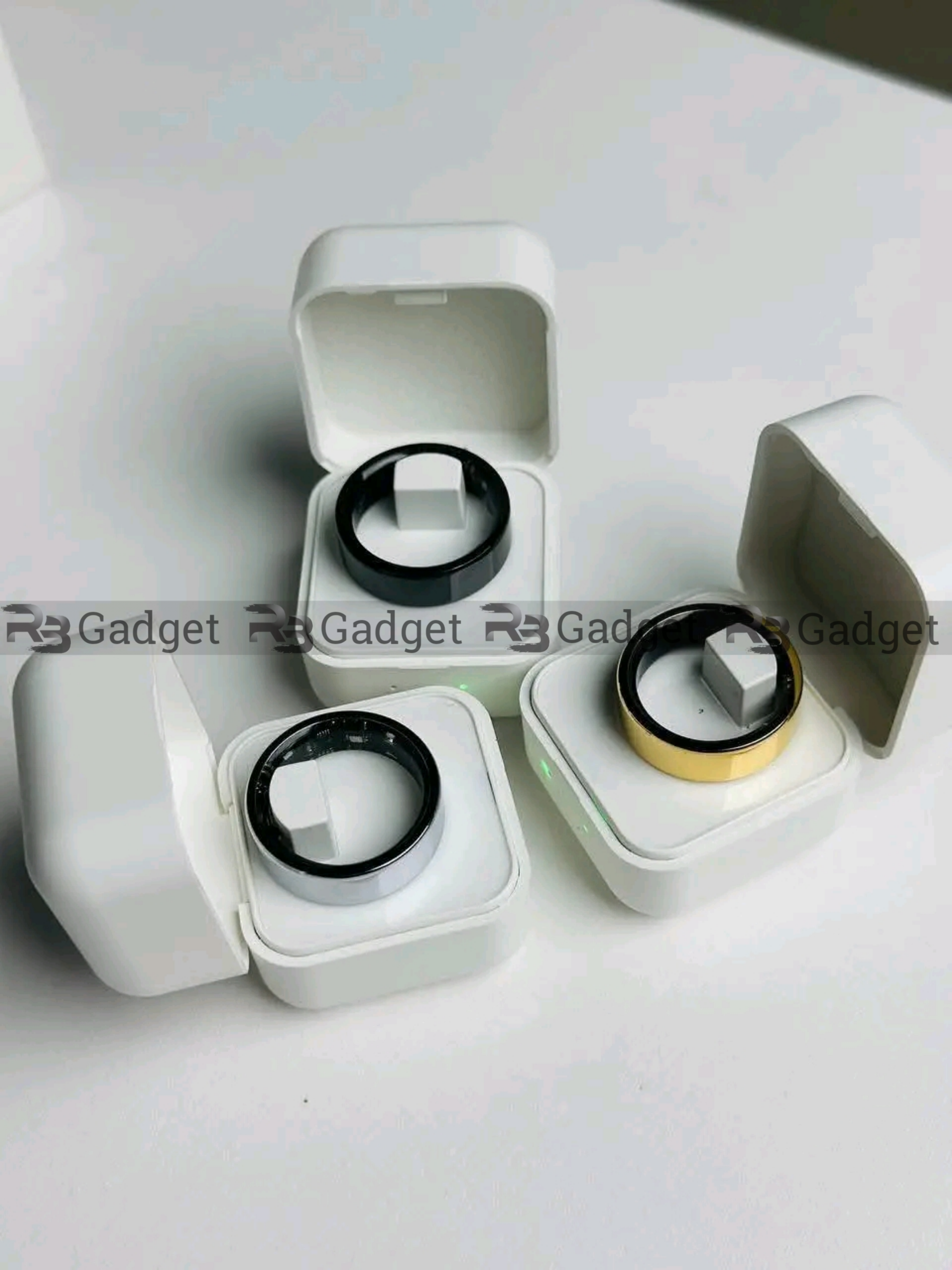 Smart Finger Ring for Fitness Tracking – With Charging Case  (Ring Size -9,10)_img_0