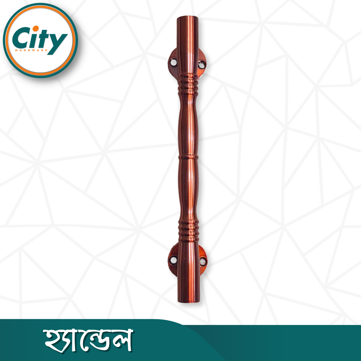 ৮ ইঞ্চি হেভি ডোর হ্যান্ডেল কপার অ্যান্টিক পালিশ করা দরজার হাতল কাঠের দরজার হ্যান্ডেল_img_2